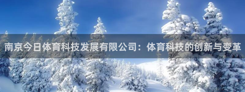 南京今日体育科技发展有限公司：体育科技的创新与变革