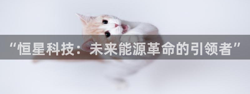 “恒星科技：未来能源革命的引领者”